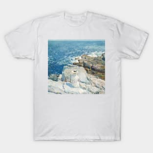 The South Ledges, Appledore by Childe Hassam T-Shirt